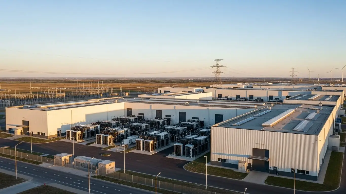 Коммерческие корпуса хранения энергии